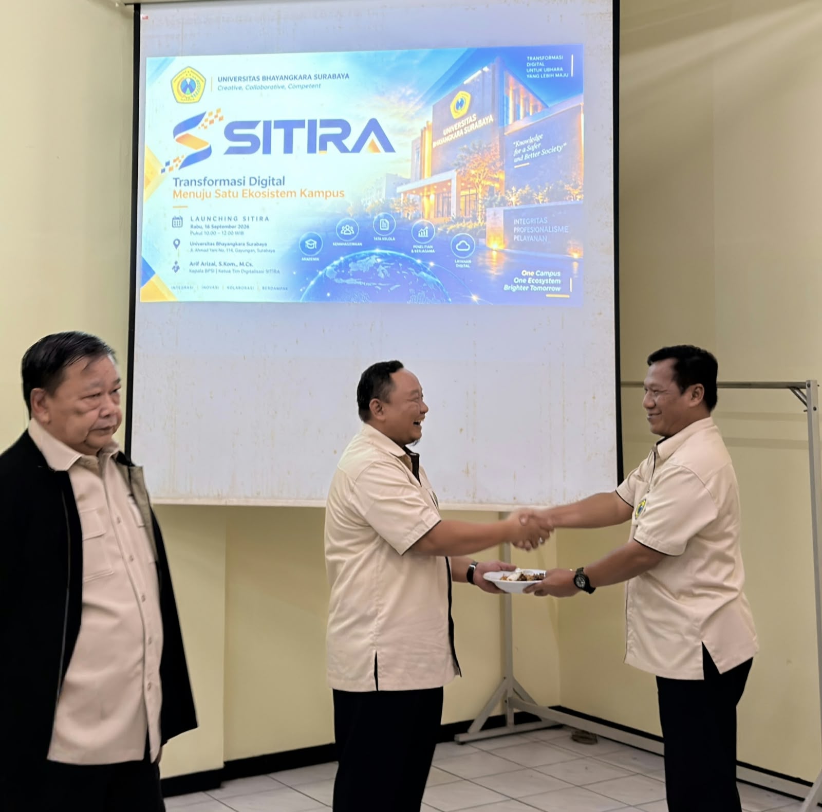 Ubhara Surabaya Resmi Launching SITIRA, Perkuat Transformasi Digital Menuju Ekosistem Kampus Terintegrasi
