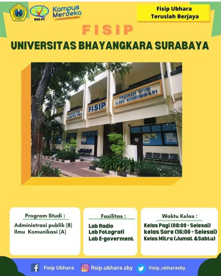 Yuk, Gabung Jadi Bagian dari FISIP Ubhara Surabaya! 🤩