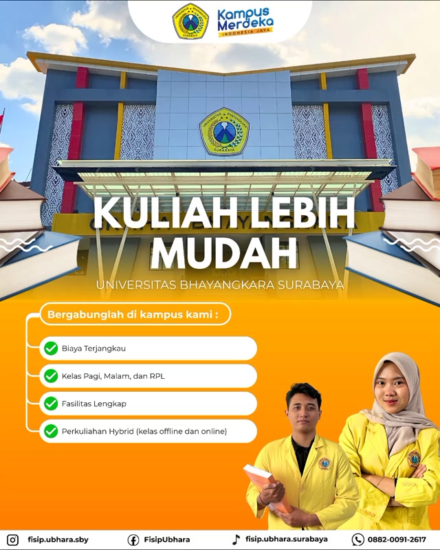 FISIP Ubhara, Pilihan Pasti untuk Masa Depan!
