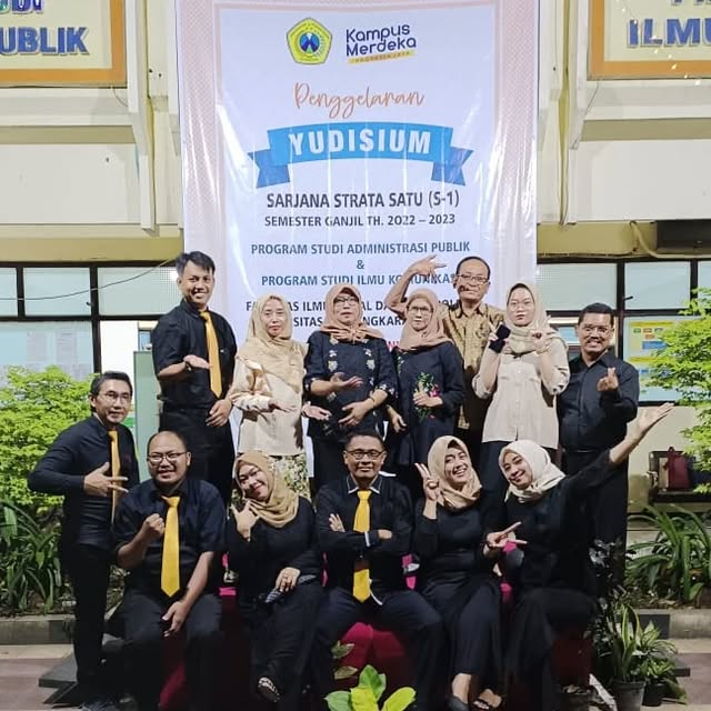 FISIP UBHARA Surabaya Gelar Yudisium Sarjana Semester Ganjil 2022/2023