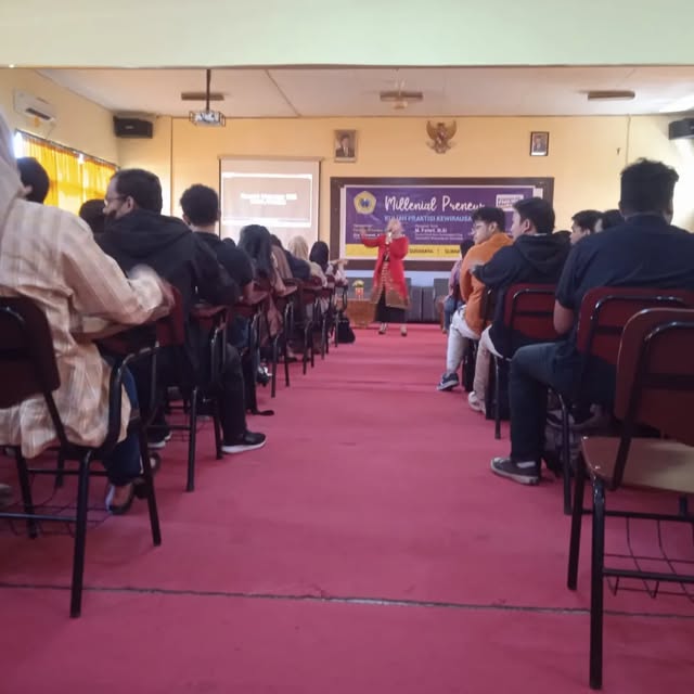 FISIP UBHARA Surabaya Gelar Kuliah Praktisi Kewirausahaan Bertema Millenial Preneu