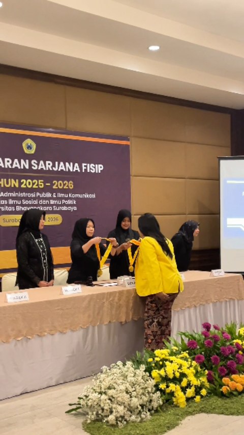 46 Mahasiswa FISIP Ubhara Ikuti Penggelaran Sarjana Tahun 2025–2026