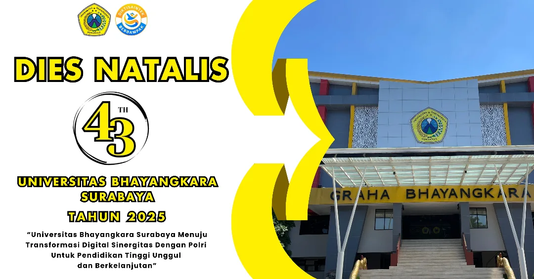 UBHARA Surabaya Rayakan Dies Natalis ke-43: Menuju Transformasi Digital dan Sinergi dengan Polri