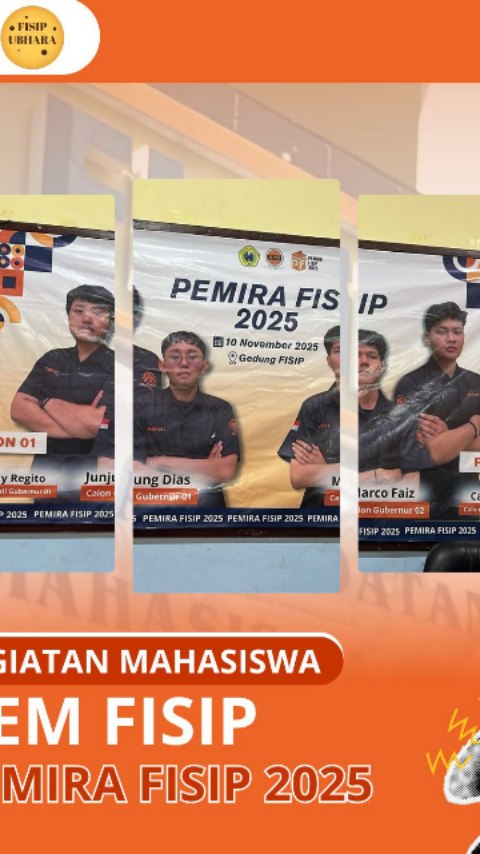FISIP UBHARA Surabaya Gelar Adu Gagasan Paslon Menjelang Pemira 2025