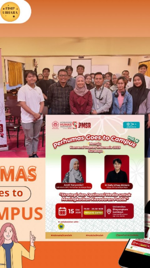 FISIP UBHARA Surabaya Jadi Tuan Rumah Perhumas Goes to Campus