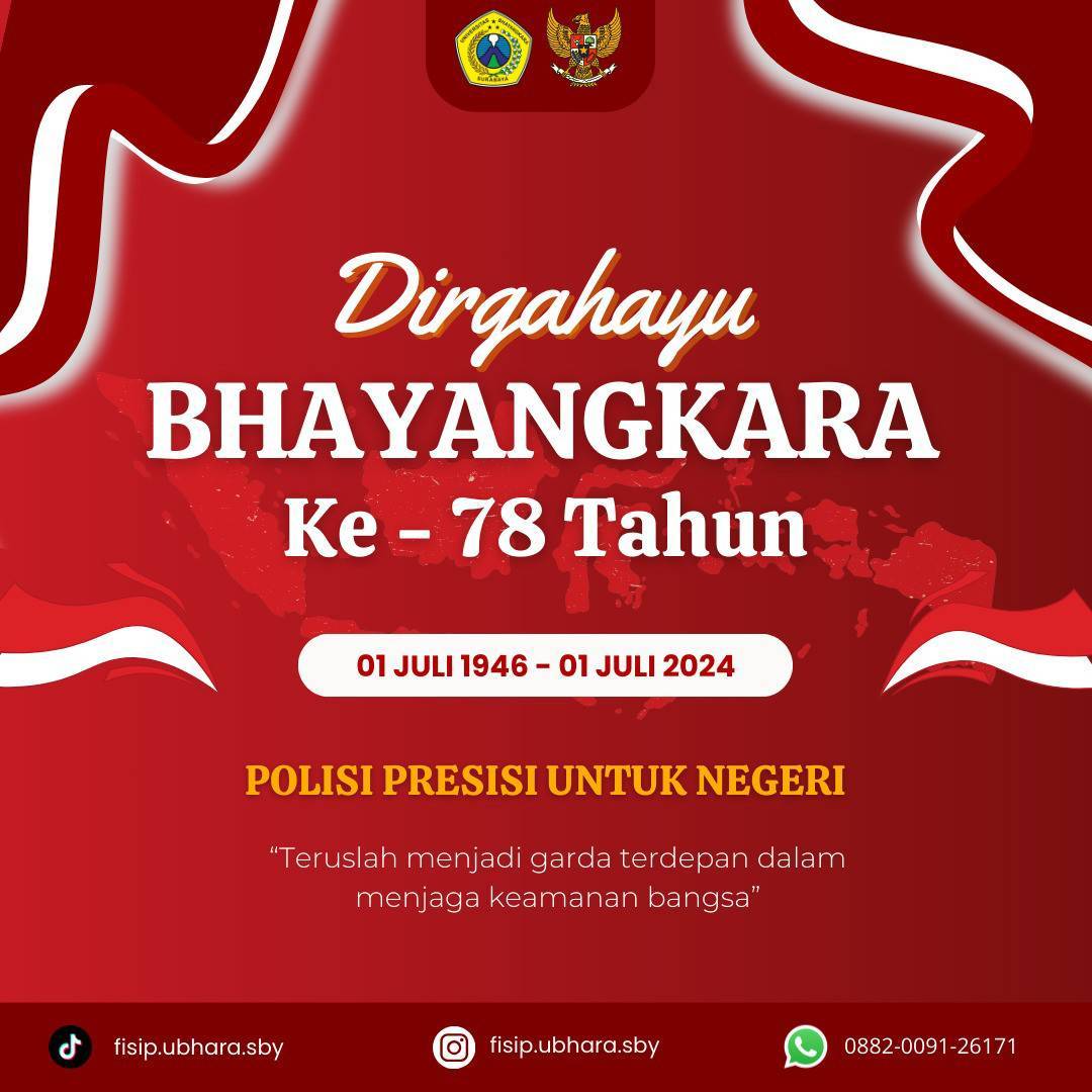 Dirgahayu Bhayangkara ke-78