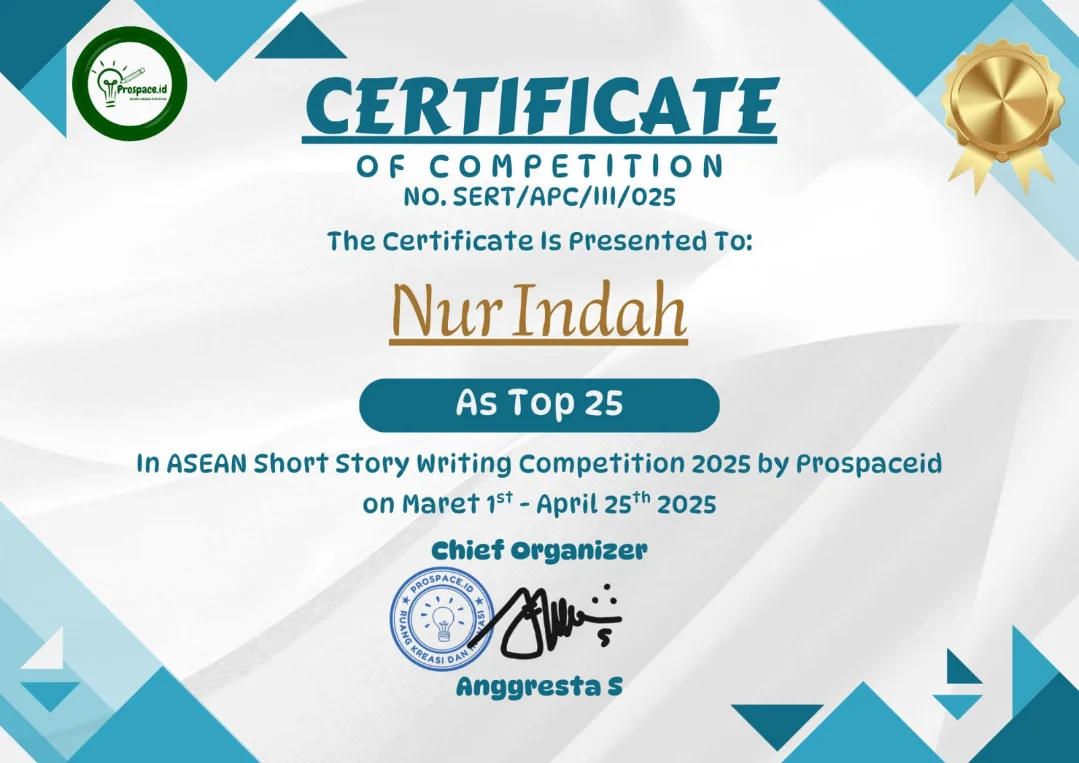 Mahasiswa FISIP Ubhara Raih Top 25 ASEAN Short Story Writing Competition 2025