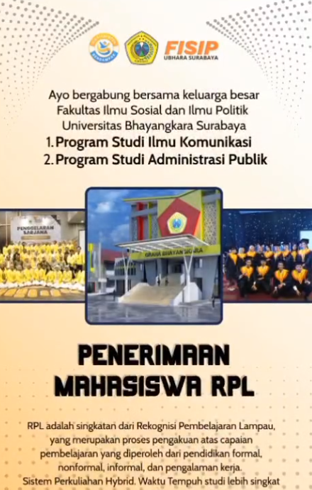FISIP Ubhara, Pilihan Pasti untuk Masa Depan!