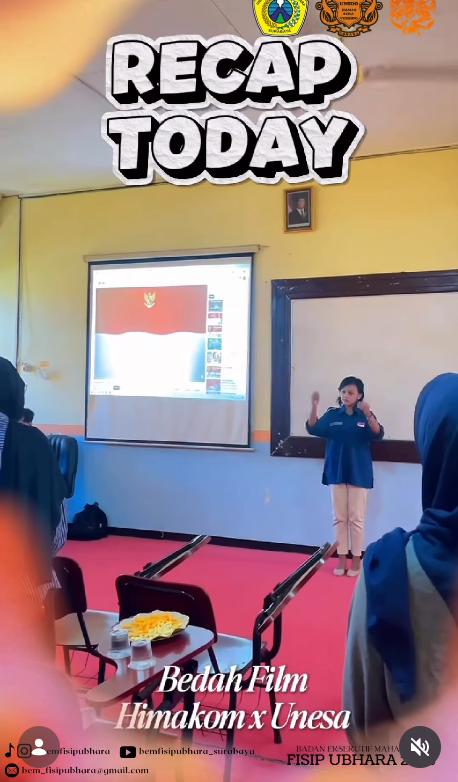 Bedah film bersama UNESA