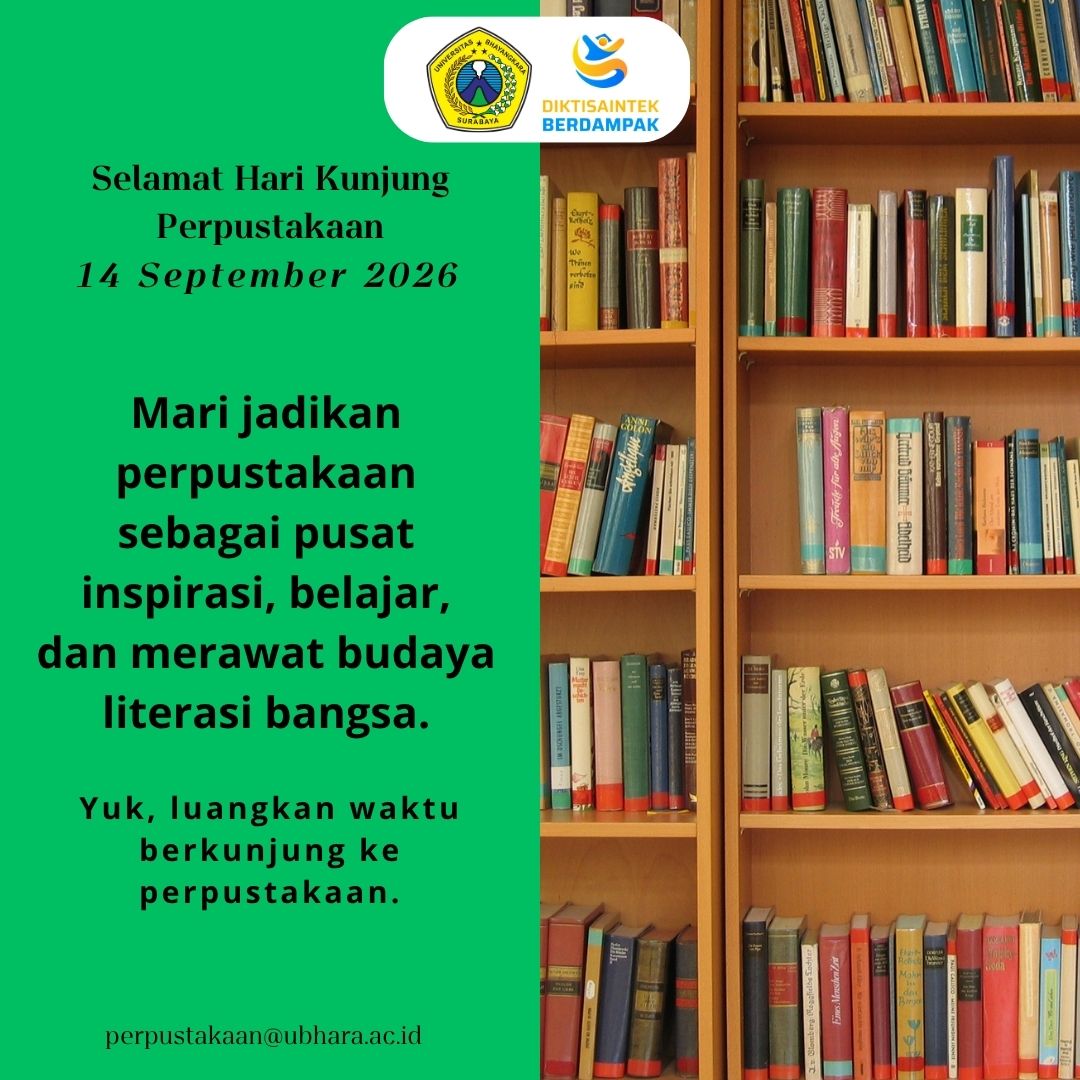 Selamat Hari Kunjung Perpustakaan 14 September 2026