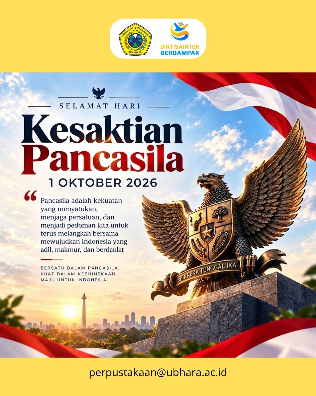 Hari Kesaktian Pancasila 2026